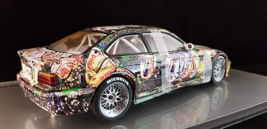 BMW M3 GTR Art Car Museum Edition アートカー Sandro Chia BMW M3 GTR - Art Car Miniature