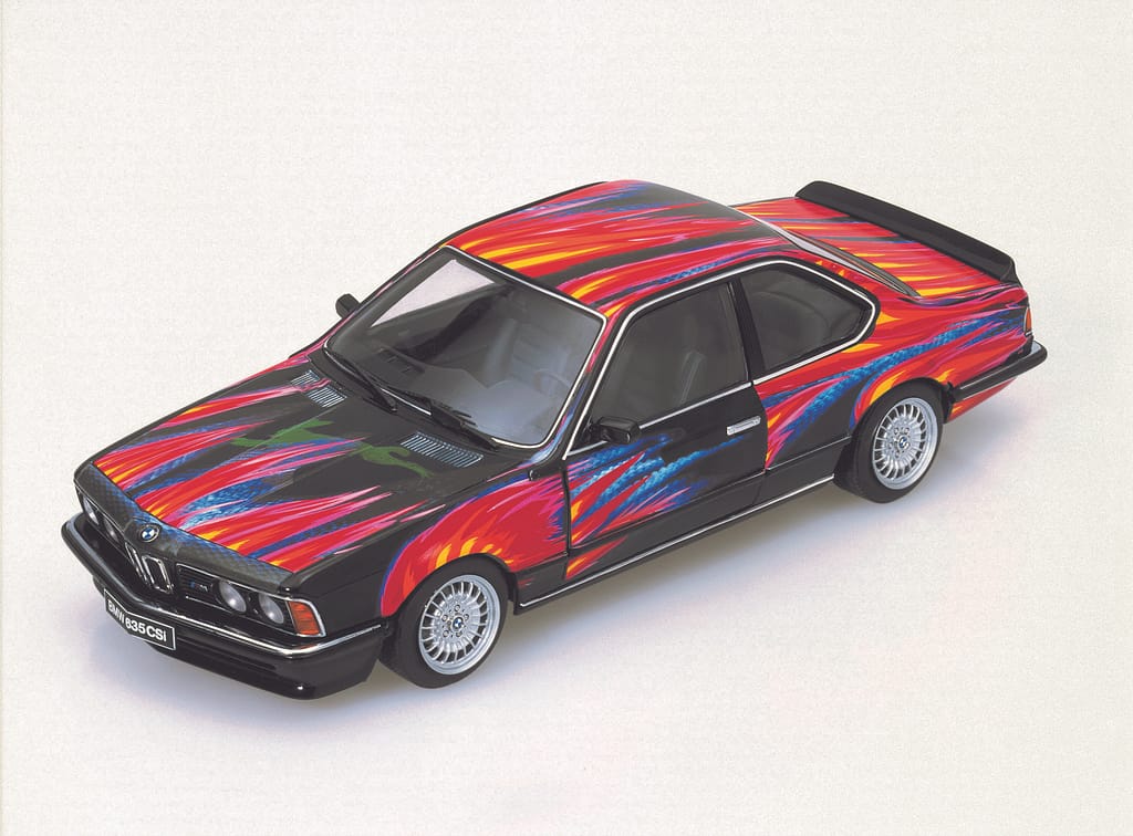 Ernst Fuchs Bmw Art Car - 635 CSi 1982 - Artcarminiature