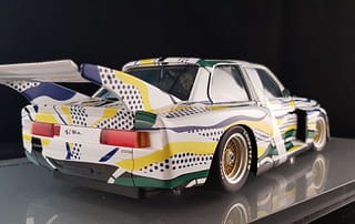 roylichtenstein pop art guru bmw artcar miniature