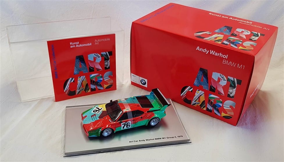 FLY ミニカーBMW M1 Artcar Andy Warhol 希少美品 Fly BMW M1 Andy Warhol 