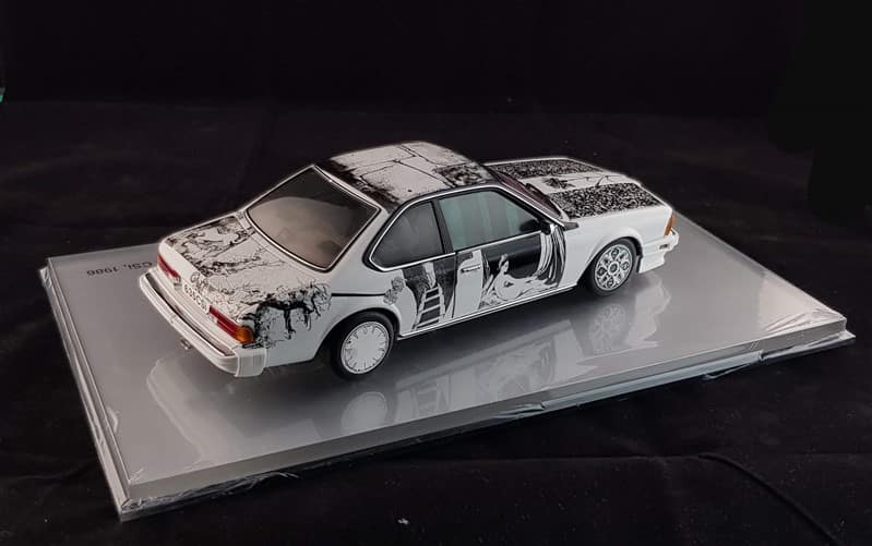 BMW 635CSi Art Car Museum Edition アートカー 訳あり BMW Art Car Ernst Fuchs アートカー Bmw Art Car 1982