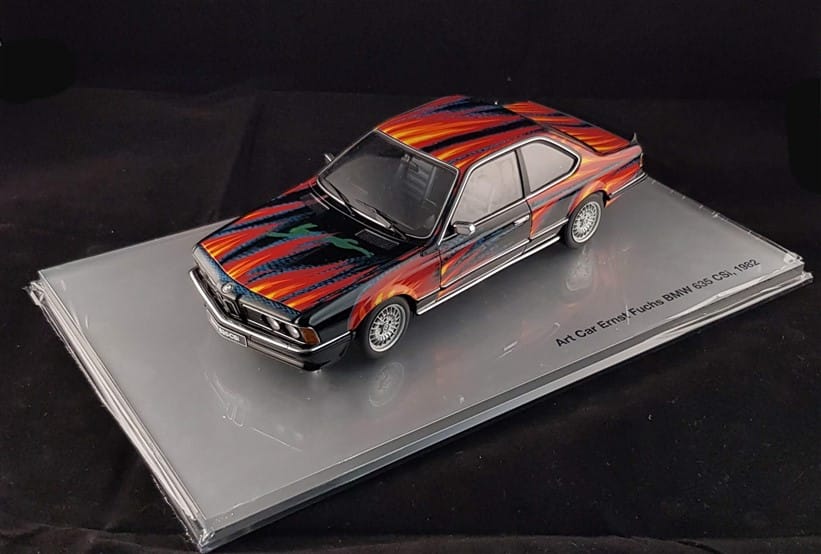 Ernst Fuchs Bmw Art Car - 635 CSi 1982 - Artcarminiature