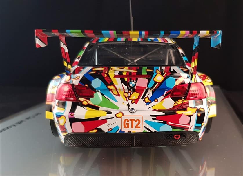 Jeff Koons BMW M3 GT2 - Art Car Miniature