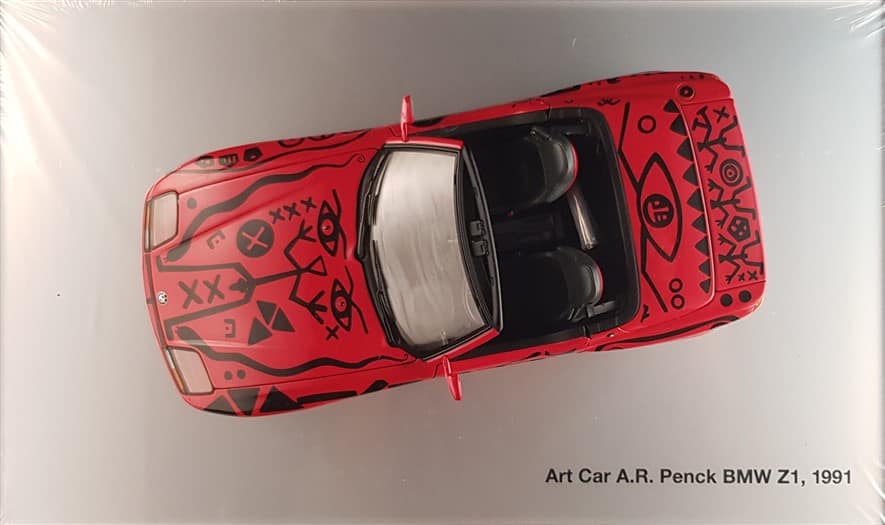 A.R Penck Bmw Z1 Original Art Car replica in 1:18 scale